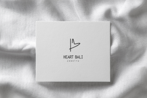 Heart Bali logo design