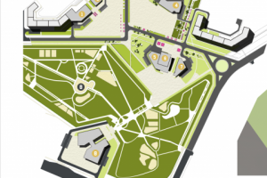 План центра микрорайона