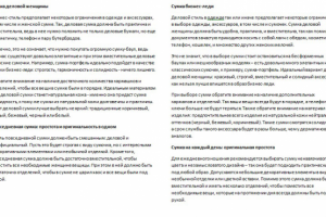 Рерайт "Сумка деловой женщины"