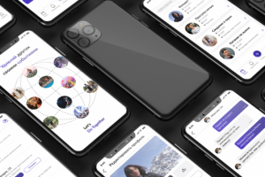 Дизайн мобильного приложения по созданию событий