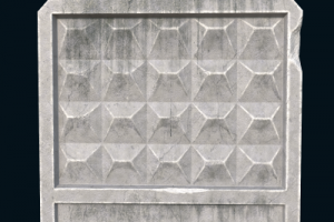 Бетонный забор