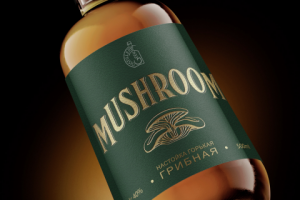 Дизайн этикетки "GD MUSHROOM"