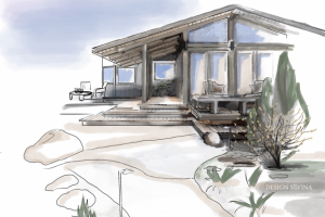 Эскиз фасада