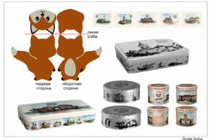 Упаковка для шоколадных конфет