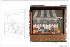 Оформление витрины