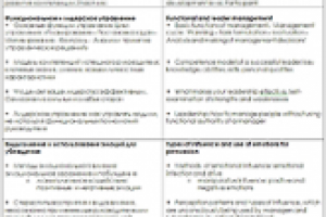 Перевод учебной программы для бизнеса с русского на английский