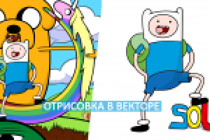 Отрисовка в CorelDRAW