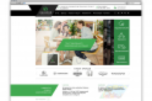 Дизайн главной страницы аутлета Внуково