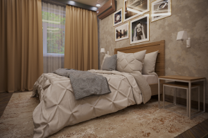 Интерьер спальной комнаты