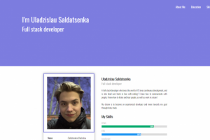 Сайт портфолио