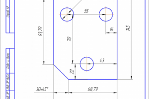 Пластина крепежная