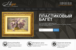 Продажа пластикового багета