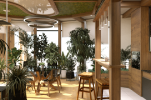 Концепция гостиная в 2х к. квартире // Владивосток