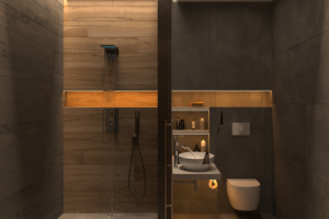 Ванная в 2х к. квартире // Владивосток