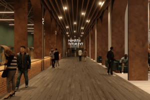 Гардероб музея современного искусства в г Владивостоке