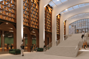 Вестибюль музея современного искусства в г Владивостоке