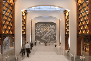 Вестибюль музея современного искусства в г Владивостоке