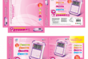 Упаковка для игрушечного планшета для девочек