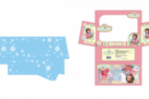 Разработка упаковки для серии кукол