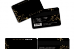 Дизайн пластиковой карты