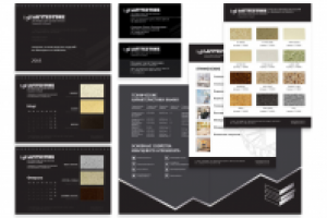 Фирменный стиль для компании, торгующей кварцевым агломератом