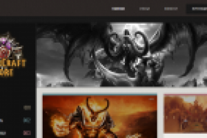 Разработка сайта "Warcraft Lore"