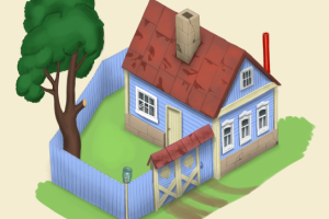 Домик из центральной России