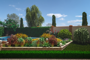 Эскизный проект ландшафта