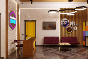 Дизайн вестибюля квест  проекта "Изоляция"