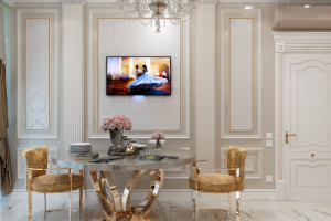 Дизайн кухни-столовой