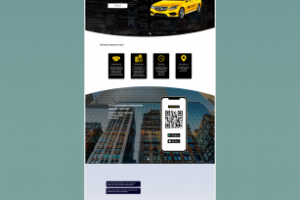 Лендинг UkraineTaxi