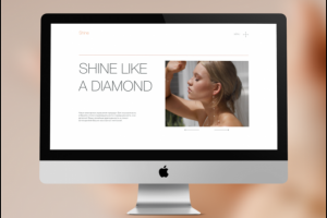 Сайт для ювелирной мастерской по изготовлению украшений.