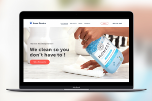 Дизайн сайта для онлайн сервиса