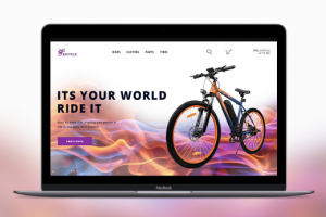 Дизайн яркого первого экрана