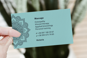 Дизайн визиток