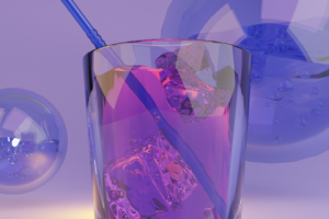 Стакан со льдом