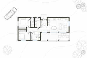 Жилой дом 96 кв.м.