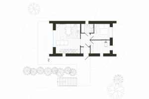 Жилой дом в стиле барнхаус, площадь дома 88 м2, в г. Улан-Удэ