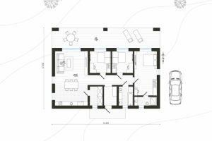 Планировка дома 160 кв. м.