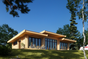 Дом из клееного бруса