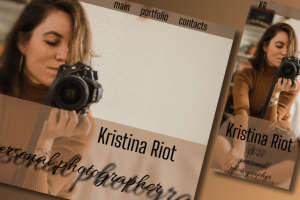 Лендинг для фотографа