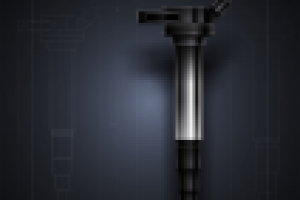 Тойота. Катушка зажигания со свечей