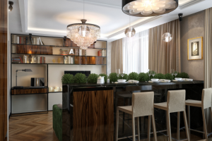 Интерьер однокомнатной квартиры