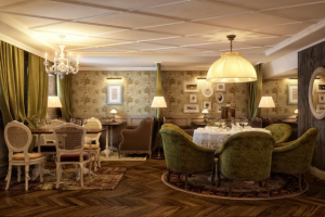 Интерьер ресторана в отеле