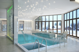 Интерьер бассейна