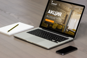 Лендинг для сайта  мягких стеновых панелей