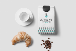 Логотип для кафе "Jeffrey`s"