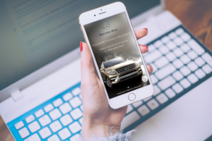 Баннер Mercedes-Benz