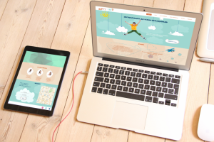 Дизайн сайта для детских мероприятий