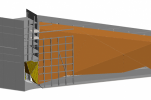 Несущие металлоконструкции медиа-фасада Лахта-Центр, Петербург